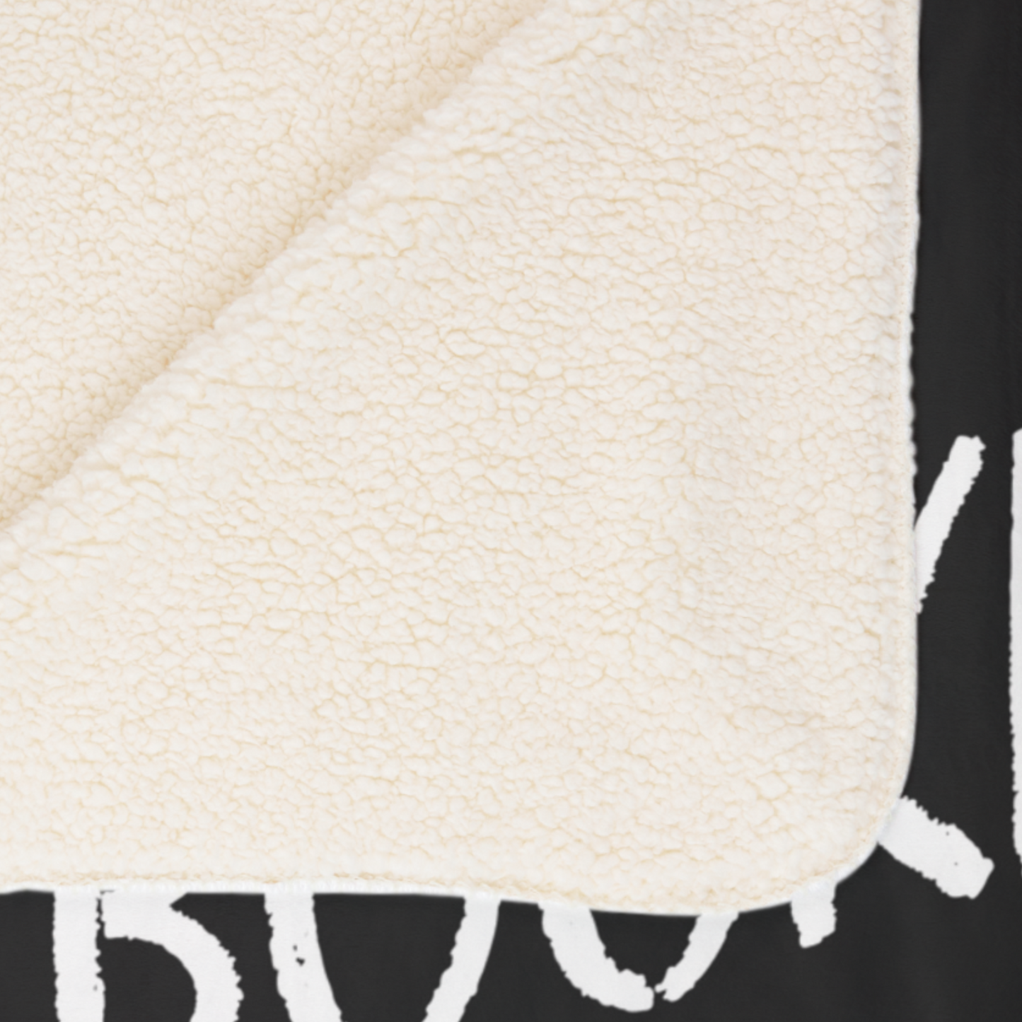 Bookmarks Are For Quitters Fleece Sherpa Blanket